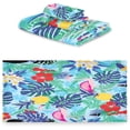 thumbnail image 2 of Dreamtimes Palm Flamingo Towel Set of 3, Highly Absorbent Soft Towels with Bath Towel, Hand Towel and Washcloth for Bathroom Hotel Gym Spa, 2 of 7