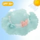 thumbnail image 4 of Sombrero de paja para mujer con circunferencia de 56-58 cm, sombrero de ala grande para playa, sombrero de protección solar con forma de mariposa y conjunto de bolsa de paja, 4 of 5