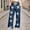 Black, variant on LEBONYARD Pants for Women Plus Size,Women's Fashionable Striped Printed Drawstring Wide Leg Loose Casual Pocket Pants Black S