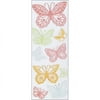 Martha Stewart Clear Stamps 2.5"X7"-Doily Lace Butterflies, Pk 3, Martha Stewart