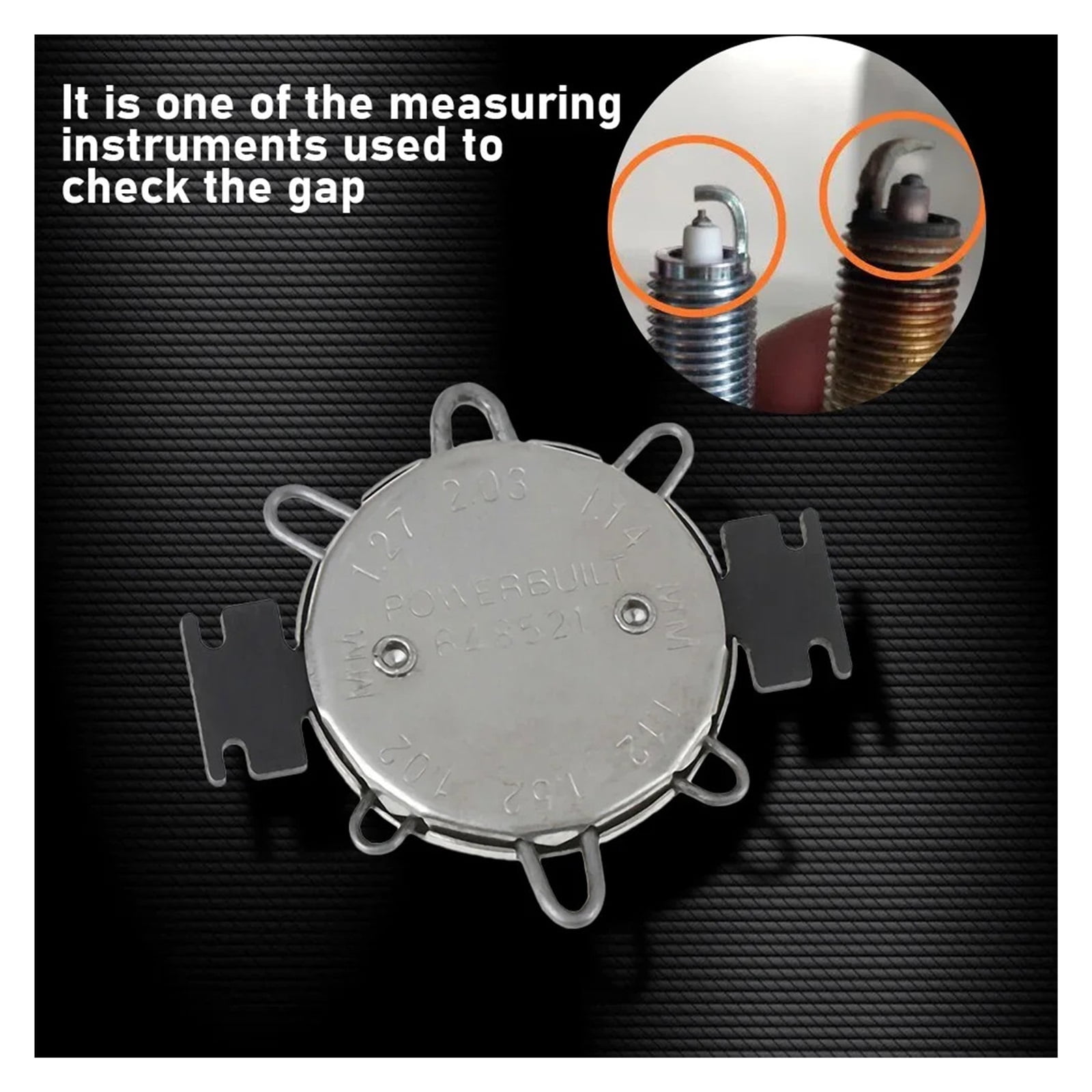 Feeler Gap Gauge Gap Gauge Opener Gapper Feeler Clearance Gage Caliber Measuring Tool ,Corrosion-Resistant