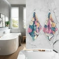 thumbnail image 2 of Ryvnso Elegant Tropical Flower-t6 Cotton Hand Towels Sets Face Towel 2 PCs Bathroom Decorative, 2 of 7