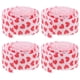 thumbnail image 1 of 4 rollos de serpentinas de papel crepé con forma de corazón, guirnalda de papel crepé para bodas, San Valentín, fiestas, decoración romántica del hogar, 1 of 8