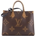 thumbnail image 1 of Pre-Owned OnTheGo Tote Reverse Monogram Giant MM By Rebag, 1 of 9