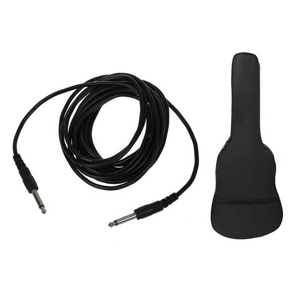 5M Cable Cord Jack for Guitar Electric Guitar with 38Inch Guitar Bag Oxford Cloth Shoulder Gig Bag