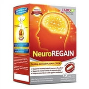 LABO Nutrition NeuroREGAIN - Scallop-derived PLASMALOGEN for Brain Deterioration, Memory, Alertness, Learning, Concentration and Other Cognitive Functions  Suitable for Seniors, Adult Men & Wo
