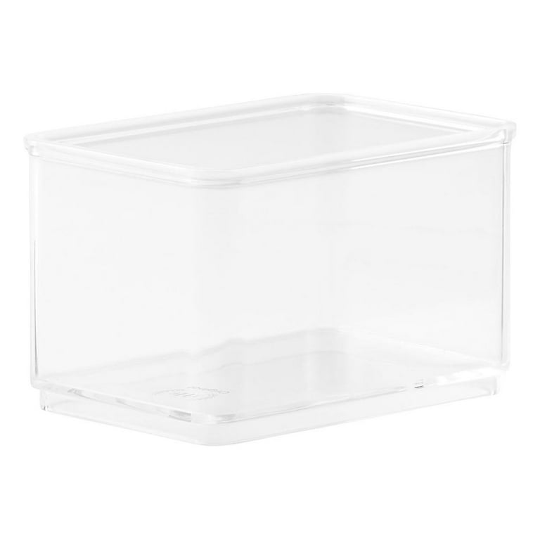 The Home Edit Small Clear Storage Bin Insert, Cabinet Organizer, 4.68 inch x 3.12 inch x 2.95 inch, 6 Pack