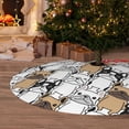 thumbnail image 6 of Yiaed French Bulldog 2 Print Christmas Tree Skirt , Tree SkirtsTree Mat for Christmas Winter Holiday Indoor Decorations-30", 6 of 7