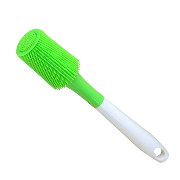 LEORX Long Handle Bottle Scrubber Green Cleaning Tool for Wine Glass 1Set