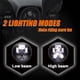 thumbnail image 3 of Faro de motocicleta de 12 V, lámpara de conducción LED redonda, lámpara de cabeza, 2 modos MABOTO Faro de la motocicleta, 3 of 7