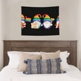 thumbnail image 4 of Zufioo Happy Pride Gnome Print Wall Decoration Tapestry 29x37in, Indoor Outdoor Dormitory Background Decoration Wall Hanging Home Furnishings, 4 of 8