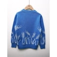 thumbnail image 3 of Boys Wheat Ear Knitted Pullover Sweater Kids Clothes, 3 of 6