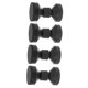 thumbnail image 5 of unbranded 4Ud Fijadores Resistentes Para Estructura De Negro Contra Movimientos Y Daños En Pared, 5 of 8