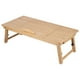 thumbnail image 2 of Mesa de bambú para computadora portátil, Mesa de bambú para computadora portátil, Mesa de Cama portátil Plegable, Mesa elevadora Plegable, diseño fácil de Usar, 2 of 8