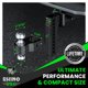 thumbnail image 3 of Enganche de remolque Rhino USA ajustable, caída de 10 pulgadas, receptor de 2 pulgadas, 3 of 8