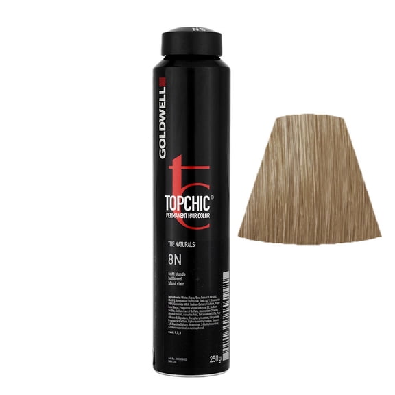 Goldwell Topchic Hair Color (Can) 8N Light Blonde 8.6 oz