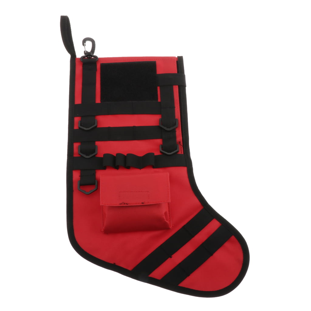 Details about   Molle Christmas Stockings Christmas Tree Decoration Candy Bag Red