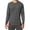 Dark Grey, variant on Men's Long Sleeve Training Shirt - Black, Medium