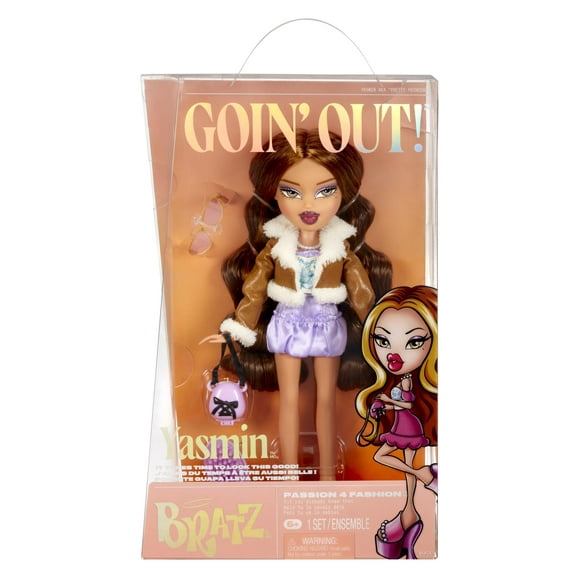Bratz Goin Out! Poupée de Mode Yasmin avec Accessoires