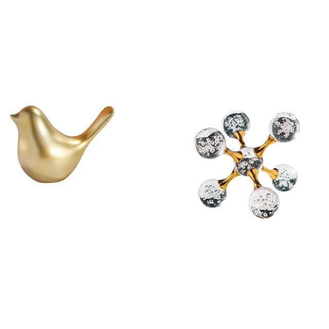 Figura Decorativa Moderna De Pájaro Con Forma De Burbuja, Escultura Decorativa Para Escritorio, Oficina, Estante, Sala De Estar, Decoración Del Hogar, Regalo De Inauguración De La Casa.