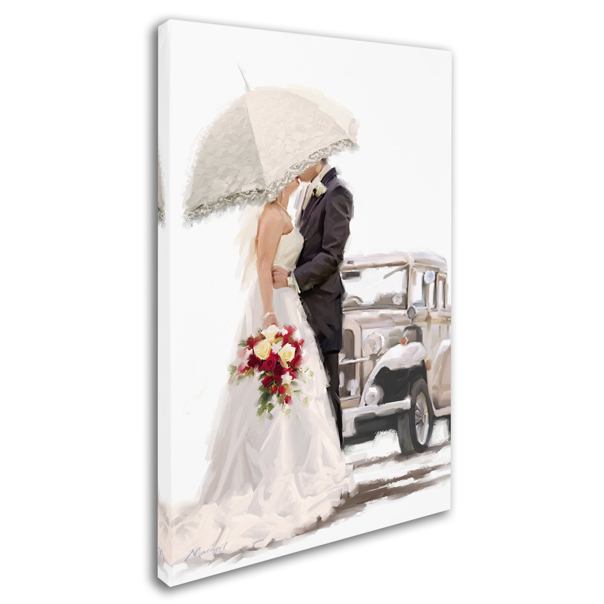 The Macneil Studio 'Wedding Car' Canvas Art