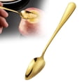 thumbnail image 2 of Grapefruit Spoons,Stainless Steel Spoon with Serrated Edge and Non-stick Plating,Easily Cut Citrus Fruits like Grapefruit,Oranges & Kiwi,Kitchen Utensils,Dishwasher Safe(6.49x1.14")(Gold), 2 of 9