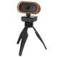 thumbnail image 2 of Cámara web USB de alta definición 2K para videoconferencias en vivo, color naranja, 2 of 14