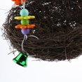 thumbnail image 4 of Juguete Del Columpio Del Pájaro Del De Natural Con Belces, Juguete Derecho De La Perca Del Oscilación Del Pájaro Para El Juguete De Zulema columpio natural del pájaro del nido del ratán, 4 of 8