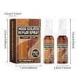 thumbnail image 3 of Wood Furniture Floor Scratch Repair Spray with Light & Dark Color - Touch Up Refurbishment Brightener for Hardwood & Laminate - 2x2 Fl Oz, 3 of 6