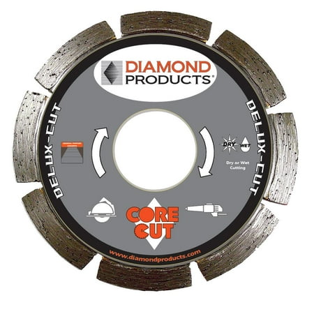 

Diamond Products 4 In. X .080 X 7/8 In. Delux-Cut Small Diameter Blade
