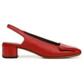 thumbnail image 2 of Franco Sarto Women's Nola Slingbacks Sandal Crimson Red Leather 6.5M, 2 of 5