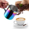 thumbnail image 4 of Elegant Color 350ml Coffee Art Making Frothing Pitcher, Milk Frothing Cup, Bar Coffee Shop For Home Kitchen Multicolor, 4 of 8