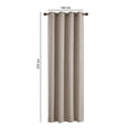 thumbnail image 2 of Cortina Home Trends Blackout Beige, 2 of 4