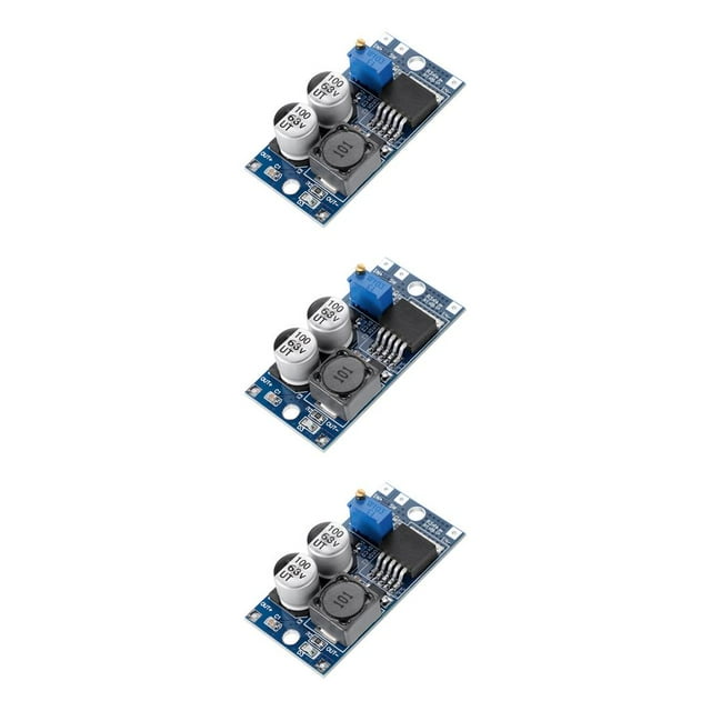 tamizeot DC Voltage Converter Short Circuit for Protection 5V-60V to 1.25V-26V Power Supply Modules 3A Regulator Circuitboard 1pc 3Set