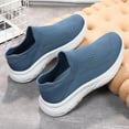 thumbnail image 6 of YLYL Women's Slip on Sneakers Breathable Lightweight Mesh Non Slip Casual Tennis Workout Walking Shoes, 6 of 8