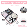 thumbnail image 4 of Mochila De Viaje Mujer Mochila Para Laptop 15.6 Pulgadas Antirrobo Y Impermeable Xtellar rosa, 4 of 4