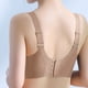 thumbnail image 3 of Gibobby Sujetador deportivo sin aros de talla grande para mujer Brasier estraple para mujer(B,40/90C), 3 of 5
