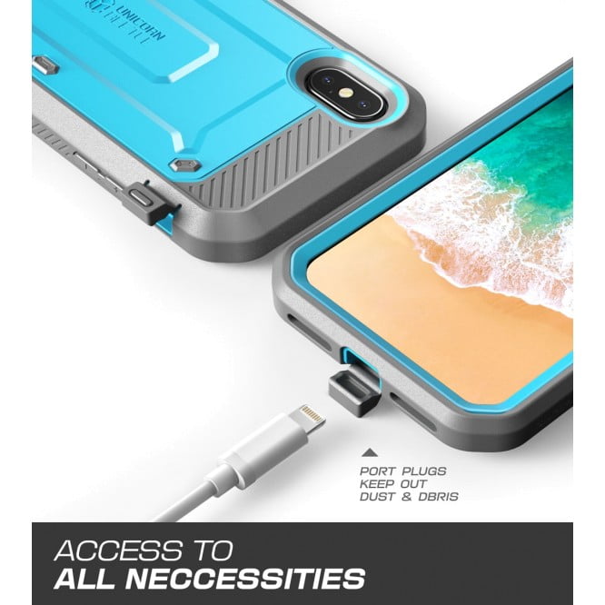 数量は多い ケースiPhon iPhoneX SUPCASE 【新品】 き 481 ブラック