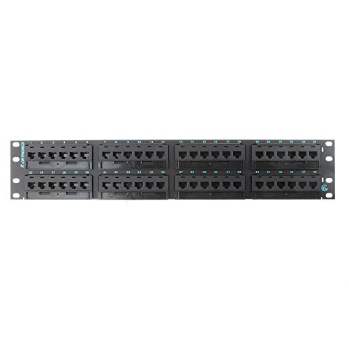 OR-PHD66U48 - Ortronics Clarity 6 Patch Panel, Six-Port Modules, 48-Port