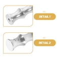 thumbnail image 3 of FOMIYES 4Ud Conectores Para Y Postes De Muebles Con Acabado Metálico Plateado Y Fácil Montaje, 3 of 8