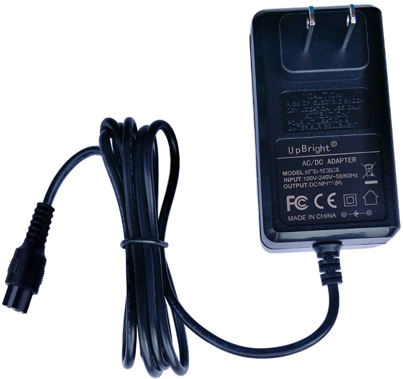 UpBright AC DC Adapter Compatible with Razor Tekno Party Pop Light-Up Electric Scooter 13111701 13111710 10.8V Li-ion Battery Pack 80W 10.95V 1A Hon-Kwang HK-AD-109U100-US W25156199014 Power Charger 