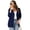 Navy Blue, variant on a.Jesdani Womens Plus Size Cardigans Casual Lightweight Ribbed Open Front Soft Knit Cardigans Sweater M-4XL