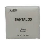 Le Labo Santal 33 Soap lot of 5 each 1.76 Oz bars. Total of 8.8 Oz