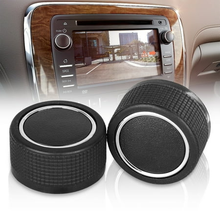 Chevrolet Tahoe Cv Joint 2 Pack Rear Radio Audio Volume Control Knob,Volume Control Button For 07-13 Chevy Tahoe Chevrolet Silverado GMC Acadia Sierra Denali Yukon GM 22912547 Dial Tuner Premium Replacement Kit ()