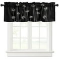 thumbnail image 3 of Lycoris Flower Black Curtains for Living Room Bedroom Curtains Kitchen Curtains for the Kids Room Window Treatments Drapes, 3 of 7