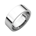 thumbnail image 1 of 7mm Flat Comfort Fit Band in 14k White Gold - Size 8.5, 1 of 9