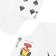 thumbnail image 5 of FELTECHELECTR 4 juegos de mini cartas, divertidos juguetes, cartas de juego simuladas en miniatura, accesorios de juego para niños y adultos., 5 of 6