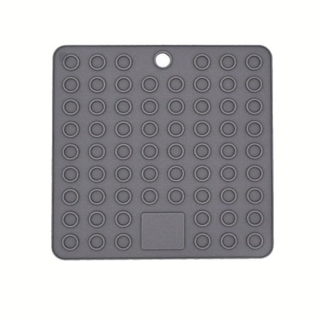

Silicone Heat Resistant Pot Holders Multipurpose Non-slip Mat for Kitchen Stove Top