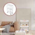 thumbnail image 1 of FENGGUIQU Bathroom Carts Utility Cart With White Color Moveable Design For Easy Access 1Set, 1 of 8