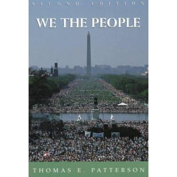 Pre-Owned We the People: A Concise Introduction to American Politics (Paperback) 0070494002 9780070494008